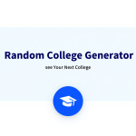 Random College Generator see Your Next College